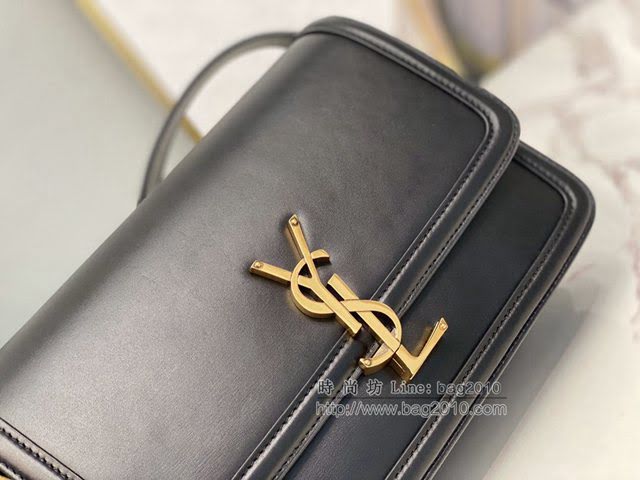 YSL爆款女士包包 聖羅蘭經典款MONOGRAM金屬旋扣大號郵差包 YSL肩背斜挎包 634305  jjh1087